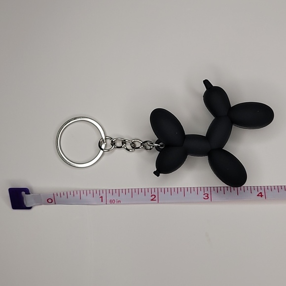 NEW, 1pc, Cute Cartoon Balloon Dog Keychain Pendant, Bag Ornament, Car Key Chain - Picture 5 of 6